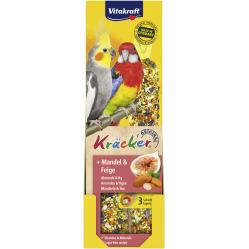 Vitakraft - KrAcker almond and fig, for parakeets - Pet Supplies