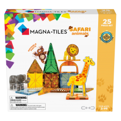 Magna-Tiles - Safari Animals 25 pcs set - 90220 - Toys