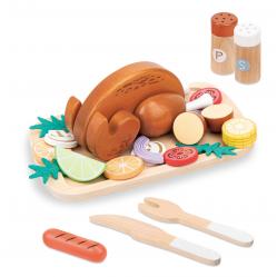 Small Wood - Roast Chicken Set (L40285) - Toys