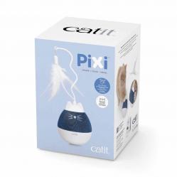 CATIT - Pixi Spinner White AND Blue - 7870182 - Pet Supplies