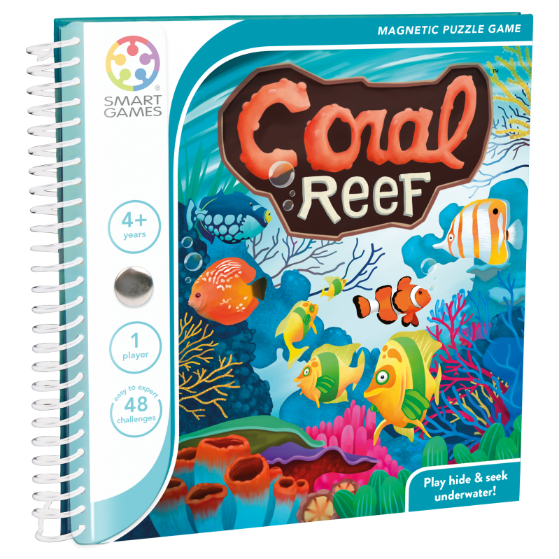 SmartGames - Magnetic Travel - Coral Reef Nordic SG2209 - Toys
