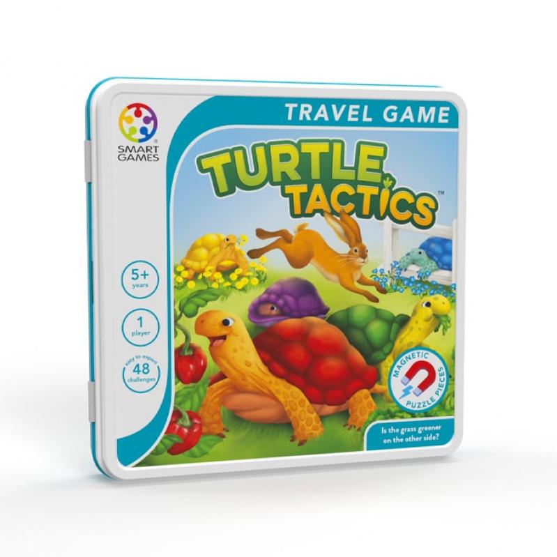 SmartGames - Magnetic Travel Tin - Turtle Tactics Nordic SG2508 - Toys