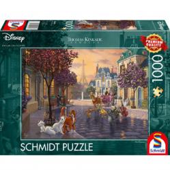 Schmidt - Thomas Kinkade Disney - The Aristocats 1000 pieces SCH6903 - Toys