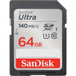 SANDISK - SDXC Ultra 64GB 140MB-s - Electronics