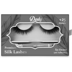 Dashy - Premium Silk Lashes AND 5 ml Adhesive So Sweet - Beauty