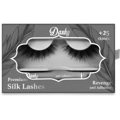 Dashy - Premium Silk Lashes AND 5 ml Adhesive Revenge - Beauty