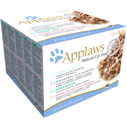 Applaws Wet Cat Food Multipack 12x70gr Fish collection 171018 Pet Supplies