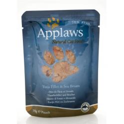 Applaws Wet Cat Food 70 g pouch Tuna AND Sea Bream 178004 Pet Supplies