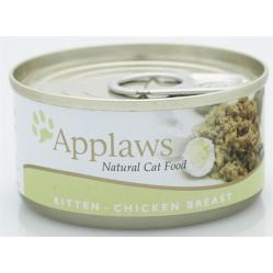 Applaws Kitten 24 x Wet Cat Food 70 g Chicken breast and egg Pet Supplies