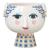 BjOrn Wiinblad - Eve Flowerpot - Blue 56520 - Home and Kitchen