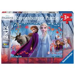 Ravensburger - Frozen 2 Journey Into The Unknown 2x12p - 05009 - Toys
