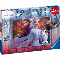 Ravensburger - Frozen 2 Frosty Adventures 2x24p - 05010 - Toys
