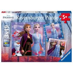 Ravensburger - Frozen 2 The Journey Starts 3x49p - 05011 - Toys