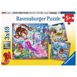 Ravensburger - Charming Mermaids 3x49p - 08063 - Toys