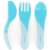Twistshake - Learn Cutlery 6+m Pastel Blue - Baby and Children