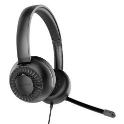 Speedlink - Metis USB Stereo Headset, 3.5mm Jack with USB Soundcard - Black - Electronics