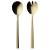 RAW - Cutlery - 2 pcs saladset giftbox - Champagne gold (14634) - Home and Kitchen