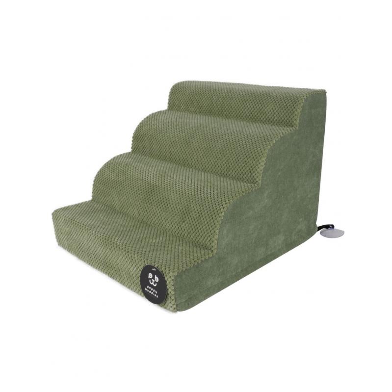 Peppy Buddies - Dog stair Green One-Size - 697271866755 - Pet Supplies
