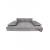 Peppy Buddies - Relax Lounge bed 90x70cm, Grey - (697271866756) - Pet Supplies