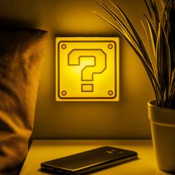 Question Block Night Light - Fan Shop and Merchandise