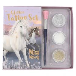 Miss Melody - Glitter Tattoo Set NIGHT HORSES 0412657 - Toys