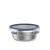 Tefal - MasterSeal Food container Round 0,7 l - Stainless Steel - Home and Kitchen
