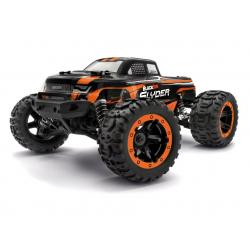 BLACKZON - Slyder MT 1-16 4WD Electric Monster Truck - Orange 540099 - Toys