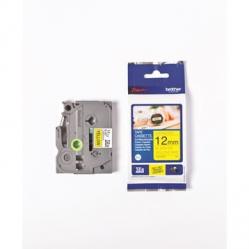 Brother - TZe Tape 12mmx4m Laminated Black AND Yellow - Office and School Supplies