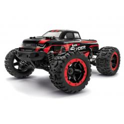 BLACKZON - Slyder MT 1-16 4WD Electric Monster Truck - Red 540098 - Toys