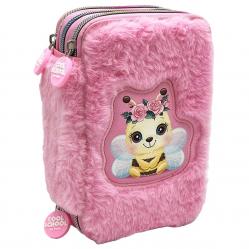 Tinka - Triple Pencilcase - Bee Rosa 8-804205 - Toys