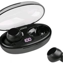 AEROZ TWS1010 BLACK True Wireless Earbuds Electronics