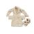 Smallstuff - Doll Clothing, Bouclé Shoes/Coat W. Rabbit Ears - Toys