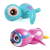 Magni - Pull Up Bathing Animals - Blue Turtle & Pink Penguin (3616/3618) - Toys