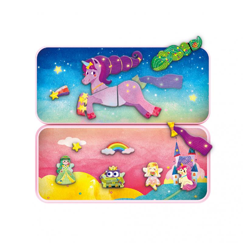mierEdu - Magnetic Travel Box - Unicorns - ME0885 - Toys