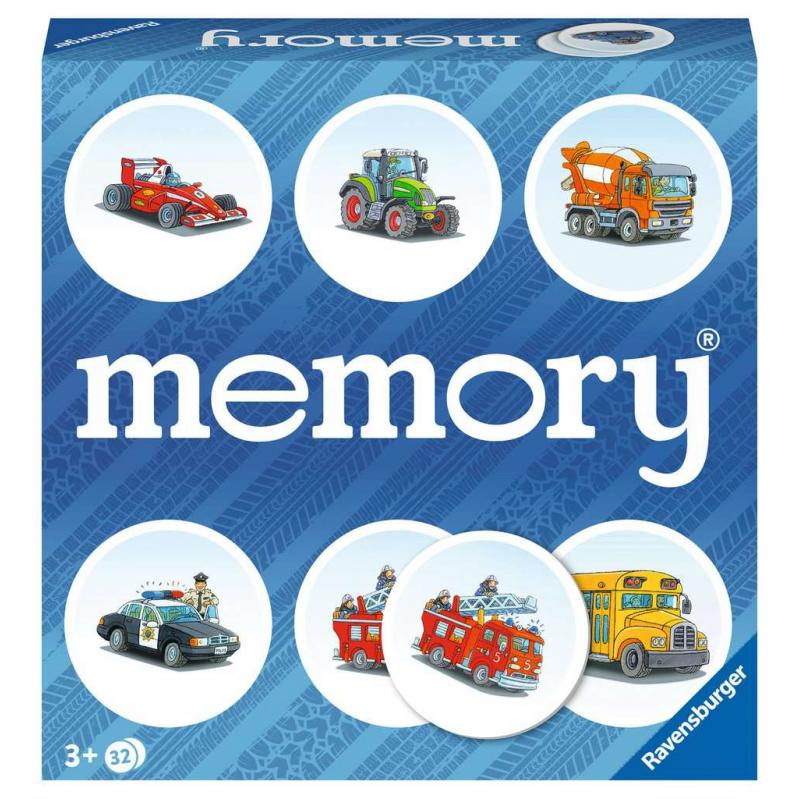Ravensburger - Vehicles memory ( 10622378 ) - Toys