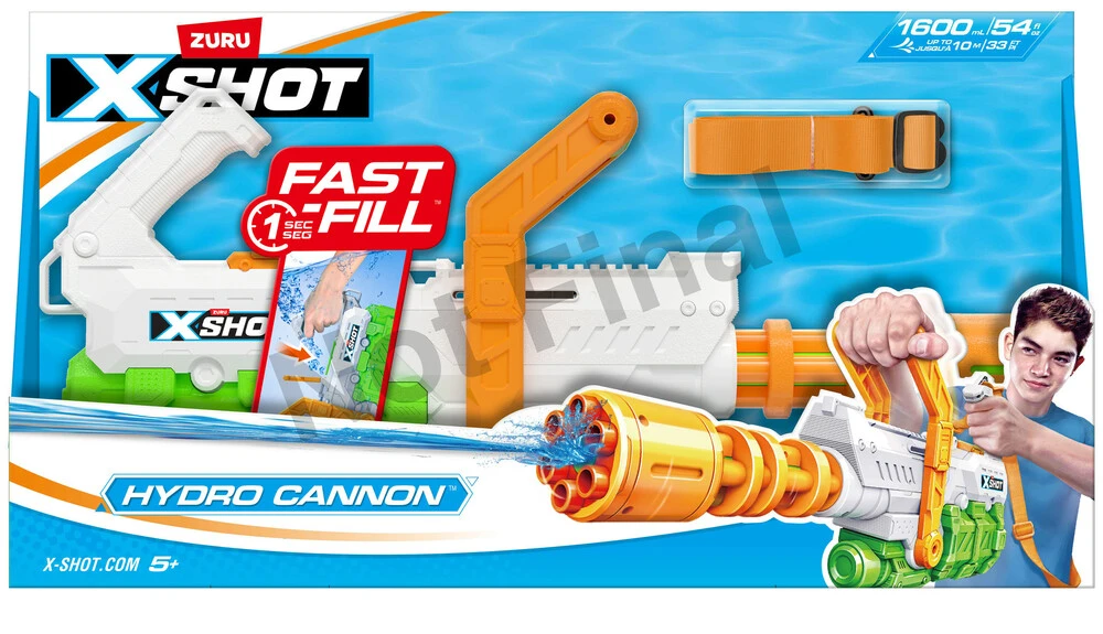 X-Shot - Water Fast Fill Hydro Cannon (118112) - Toys