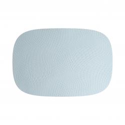 Aida Karim Rashid Aqua placemat 95 recycled leather 13607 Home and Kitchen