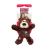 Kong - Kong WildKnots Bears Medium/Large 35,6cm Dark brown - Pet Supplies