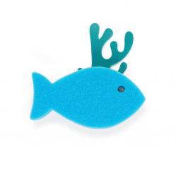 Sink Sponge And Holder Fish - Gadgets