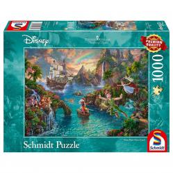 Schmidt - Thomas Kinkade Disney Peter Pan 1000 pieces SCH9635 - Toys