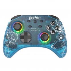 Trade Invaders Harry Potter Expecto Patronum Blue Gamepad Nintendo Switc - Nintendo Switch