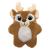 KONG - Holiday Snuzzles Reindeer M 26,5X18,5X8Cm - Pet Supplies