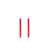 Uyuni - LED mini taper candle 2-pack - Red, Smooth - 1,3x13,8 cm (UL-TA-RE01312-2) - Home and Kitchen