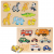 GOKI - Means of transport & Zoo animals, Lift-out puzzle (1240223/1240262) - Toys