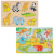 GOKI - African baby animals & Zoo animals, Lift out puzzle (1240209/1240262) - Toys