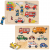 GOKI - Fire brigade & Means of transport, Lift-out puzzle (12402257/1240223) - Toys