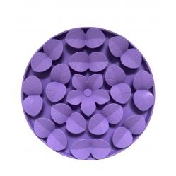 Confetti Dogs - Flower AND Leaves Lick Mat 20 x 20 x 2 cm - PBL6637S - Pet Supplies