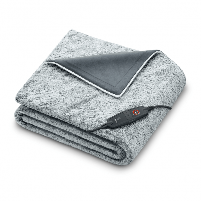Beurer HD 75 Green Planet Heating Blanket Nordic Gray 3 Years Warranty Health and Personal Care
