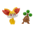 Pokémon - Battle Figure - Fennekin & Bonsly (PKW3012) - Toys