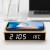 BAMBOO WIRELESS CHARGER CLOCK - Gadgets